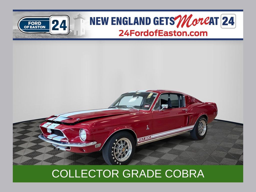 Red 1968 Ford Mustang Coupe