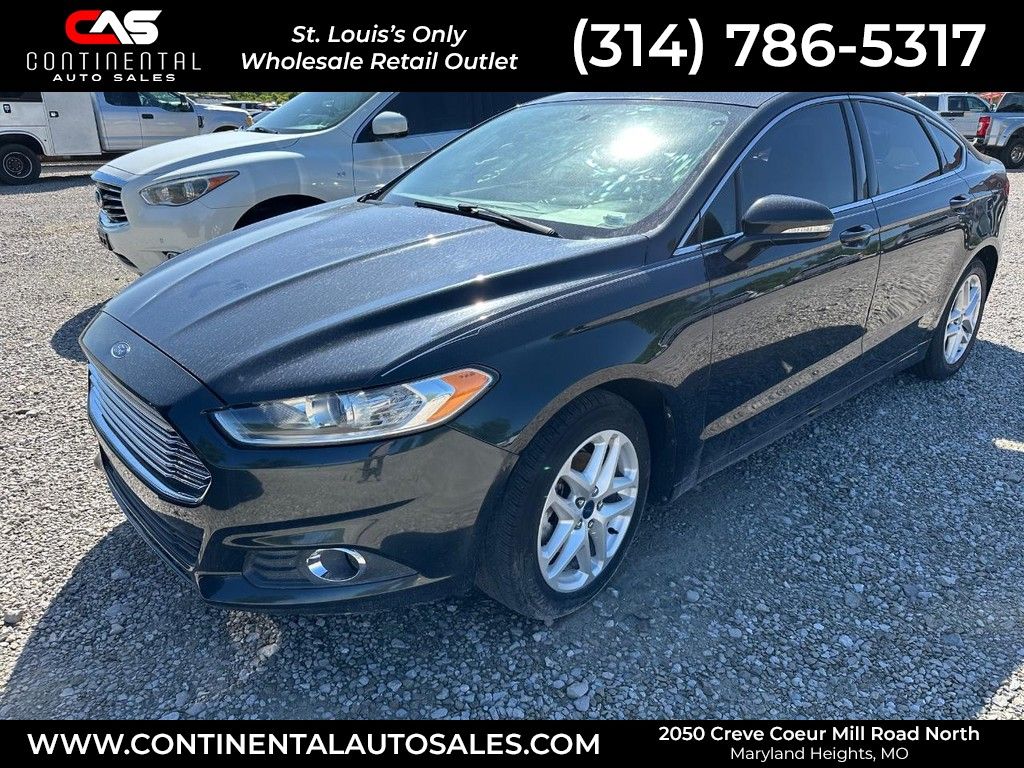 Dark Side Metallic 2014 Ford Fusion Sedan Front-Wheel Drive 6-Speed Automatic