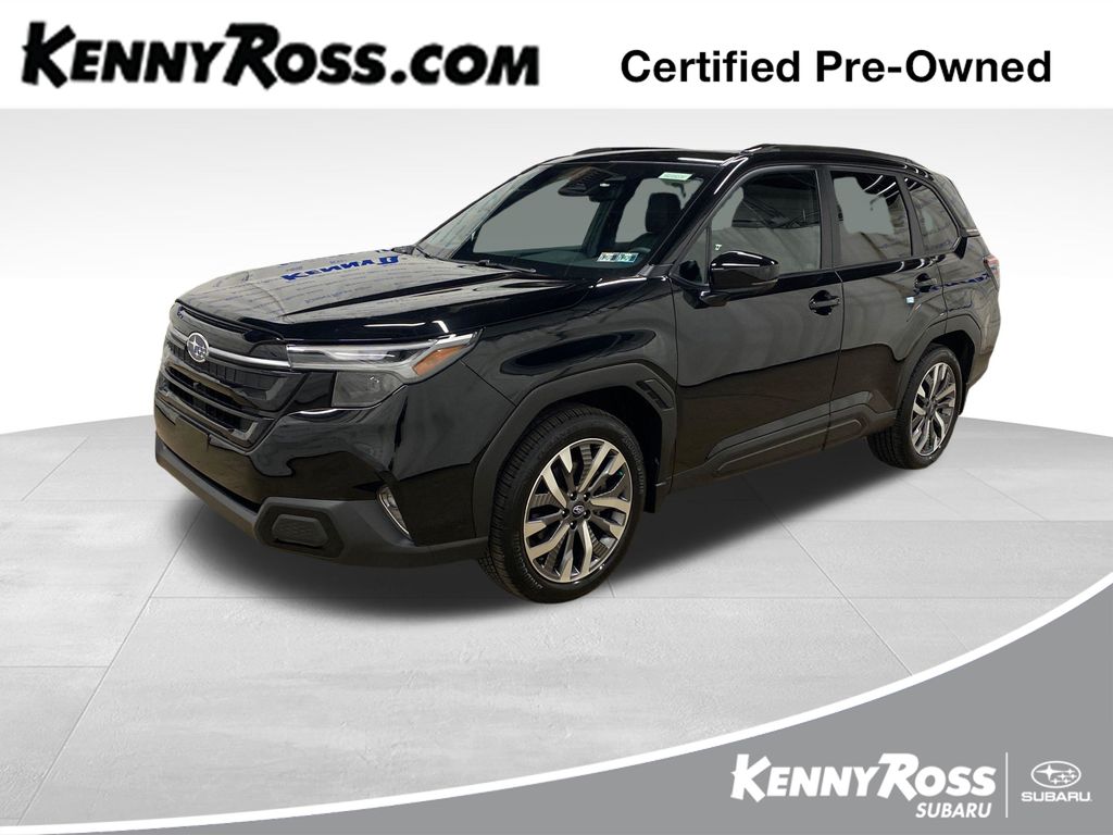 Crystal Black Silica 2026 Subaru Forester Touring Crossover AWD SUV / Crossover All-Wheel Drive Continuously Variable Transmission