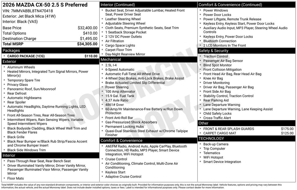 Thumbnail: 2026 Mazda CX-50 - 4