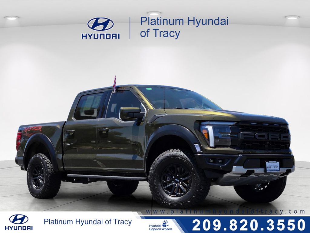 Shelter Green 2025 Ford F-150 Pickup Truck Four-Wheel Drive Automatic