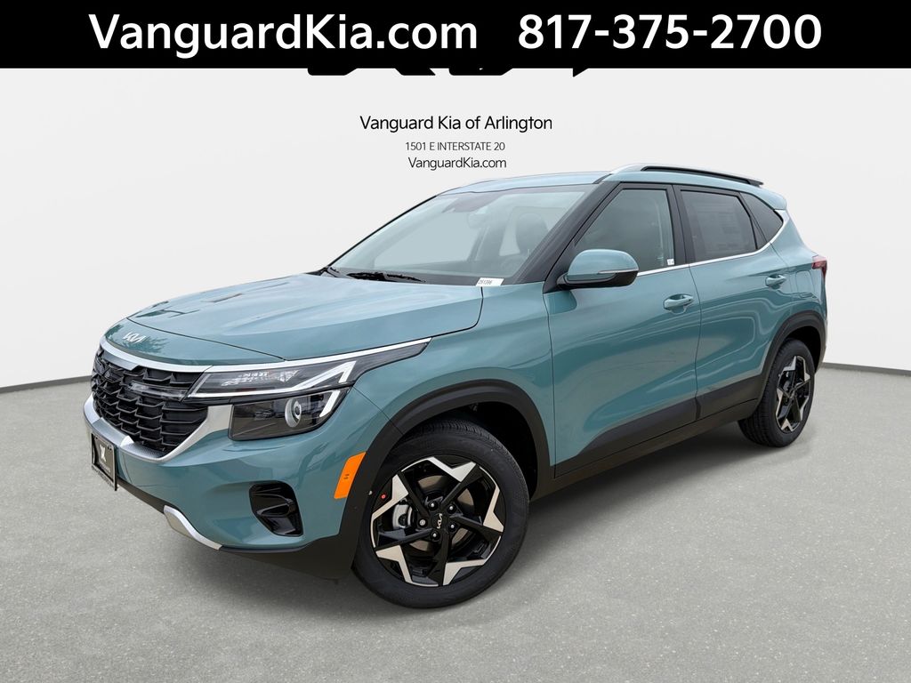 Pluton Blue 2026 Kia Seltos SUV / Crossover Front-Wheel Drive Continuously Variable Transmission