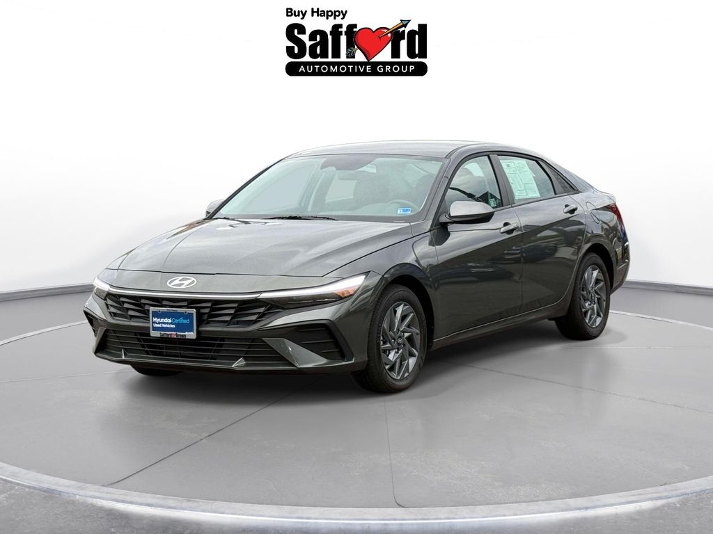 2025 Hyundai Elantra Hybrid Blue