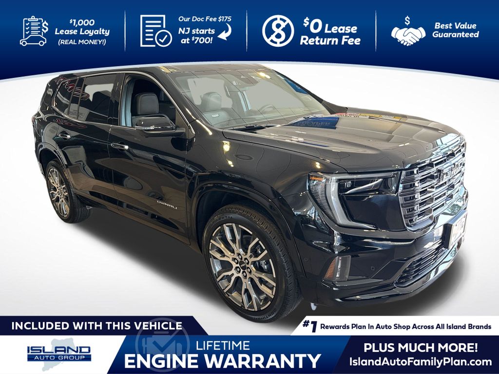 Black (Ebony Twilight Metallic) 2026 GMC Acadia SUV / Crossover Four-Wheel Drive 8-Speed Automatic