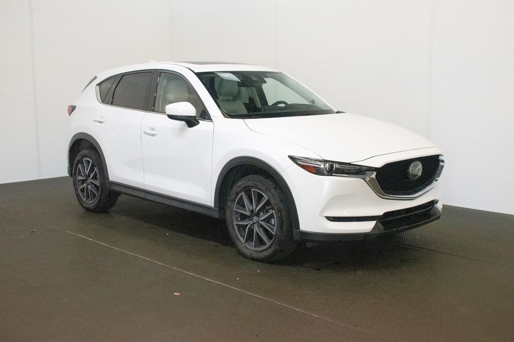 Snowflake White Pearl Mica 2018 Mazda CX-5 Grand Touring AWD SUV / Crossover All-Wheel Drive 6-Speed Automatic