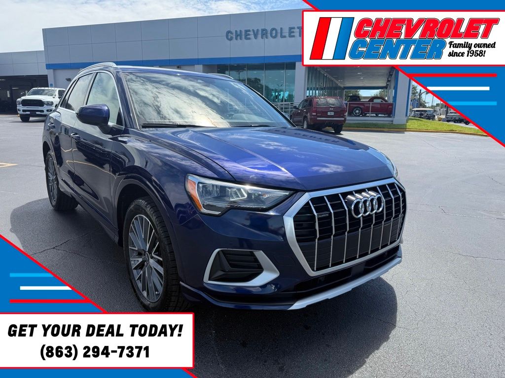 Turbo Blue 2021 Audi Q3 SUV / Crossover All-Wheel Drive 8-Speed Automatic