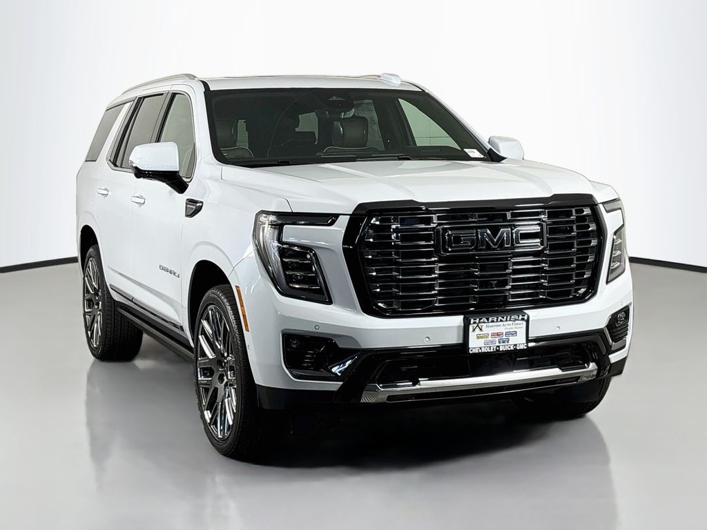 Glacier White Tricoat 2026 GMC Yukon SUV / Crossover Four-Wheel Drive 