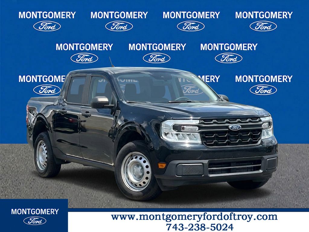 Shadow Black 2022 Ford Maverick Pickup Truck Front-Wheel Drive 8-Speed Automatic