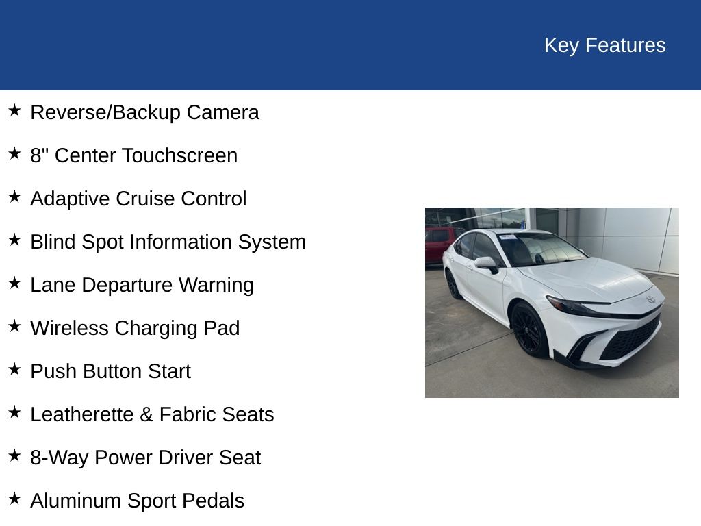 2025 Toyota Camry SE