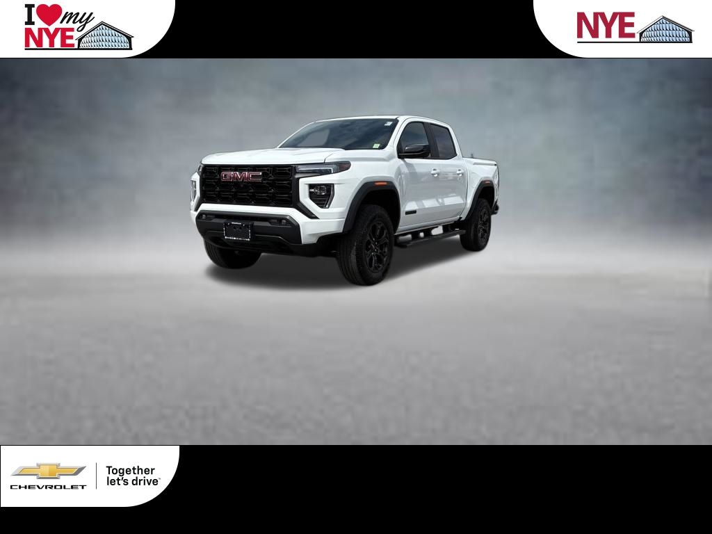 Summit White 2024 GMC Canyon Pickup Truck Four-Wheel Drive 8-Speed Automatic