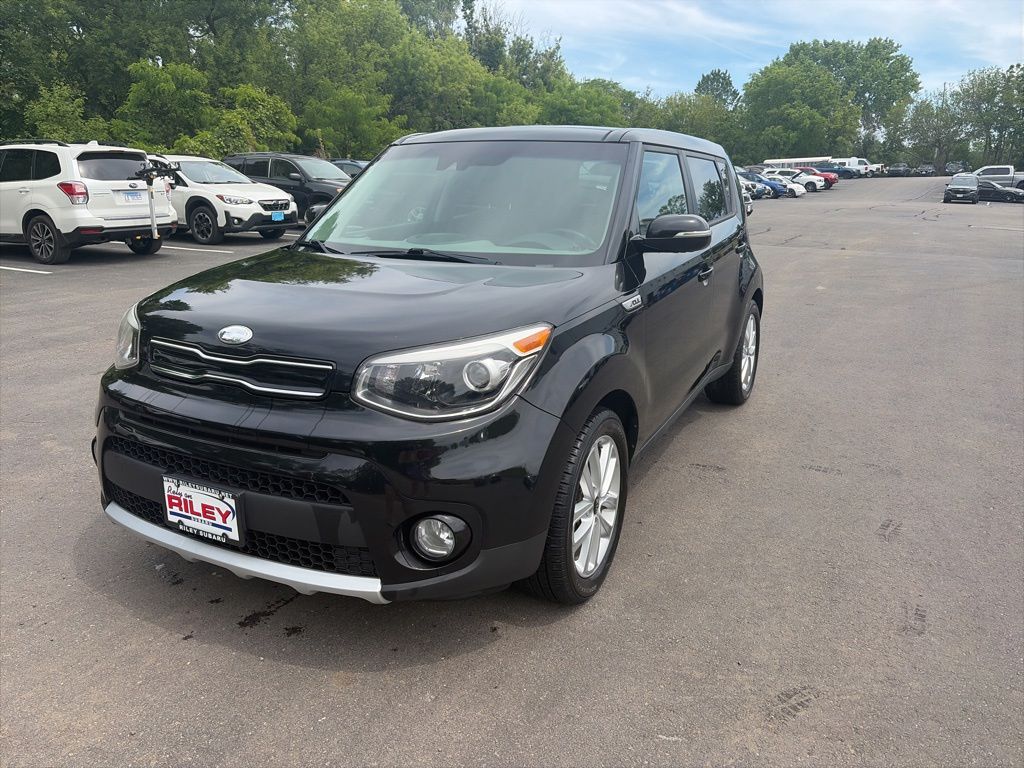 Shadow Black 2017 Kia Soul + Wagon Front-Wheel Drive 6-Speed Automatic