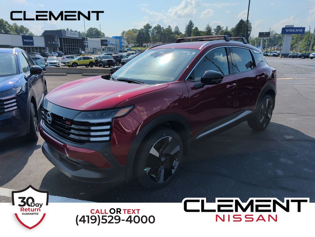 Red (Scarlet Ember Tintcoat) 2026 Nissan Kicks SUV / Crossover All-Wheel Drive Continuously Variable Transmission