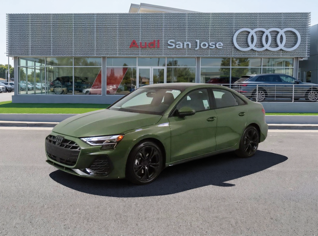 District Green Metallic 2026 Audi A3 Sedan All-Wheel Drive 7-Speed Automatic