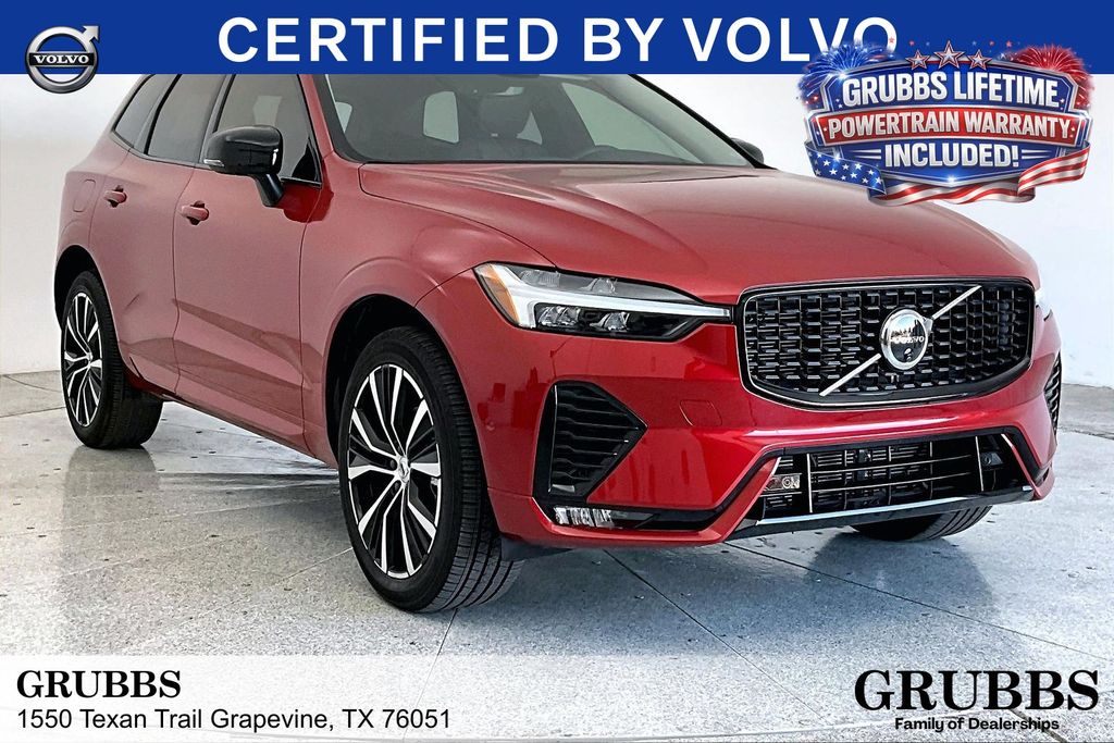 Fusion Red Metallic 2024 Volvo XC60 SUV / Crossover All-Wheel Drive Automatic