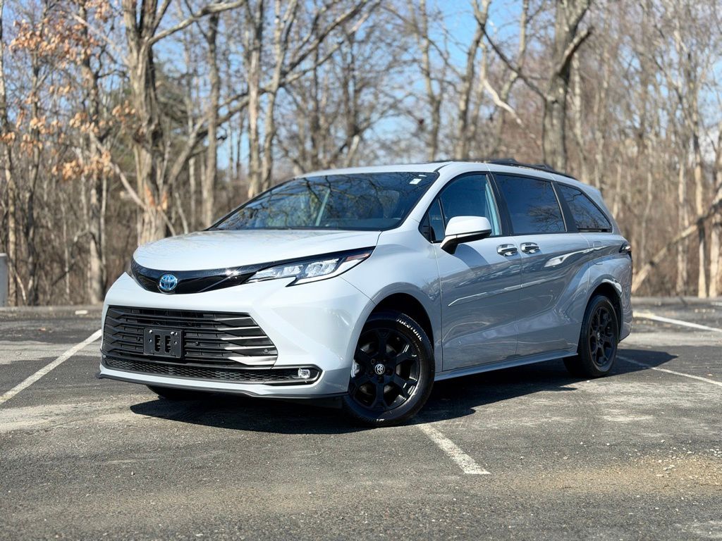 Cement 2025 Toyota Sienna Woodland Edition 7-Passenger AWD Minivan All-Wheel Drive Continuously Variable Transmission