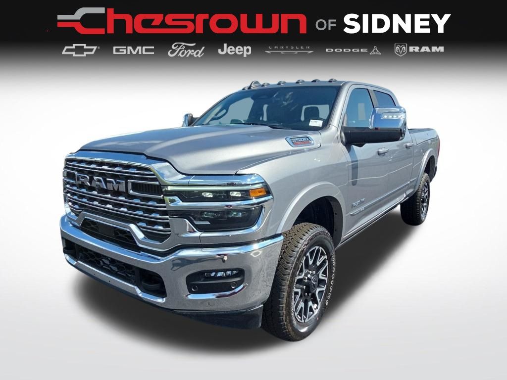 Billet Silver Metallic Clearcoat 2025 RAM 2500 Pickup Truck Four-Wheel Drive 8-Speed Automatic