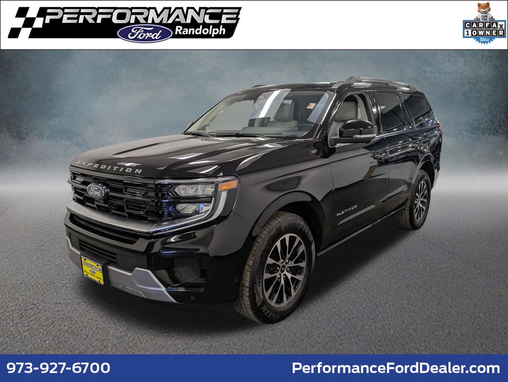 Agate Black Metallic 2025 Ford Expedition SUV / Crossover Four-Wheel Drive Automatic