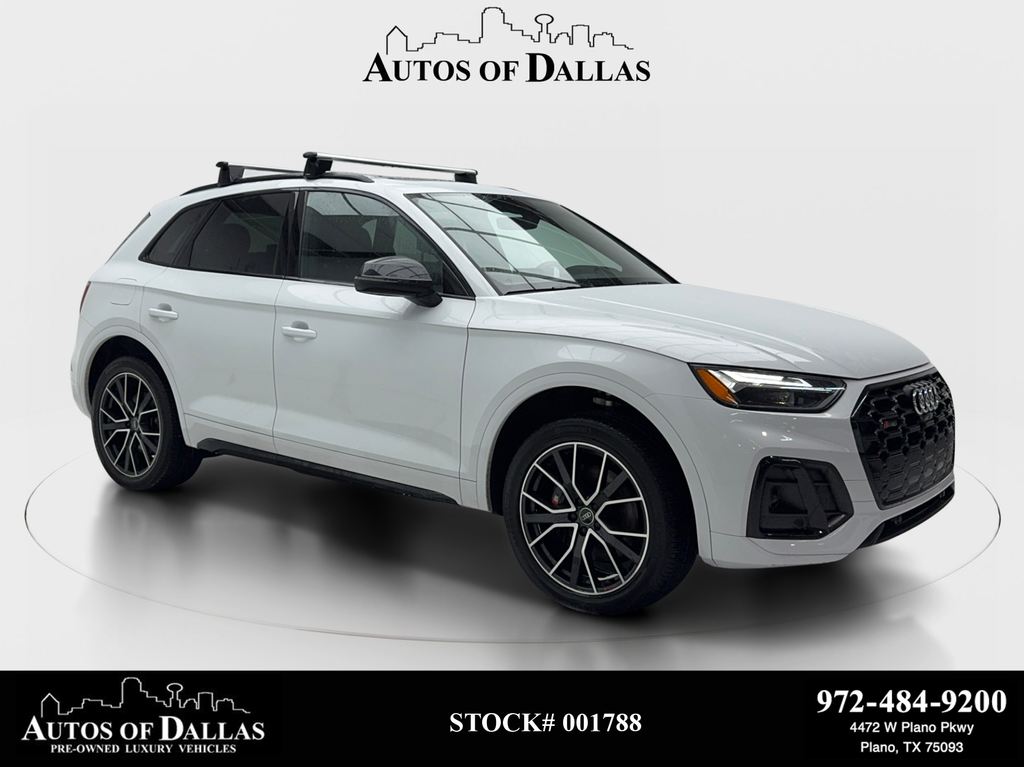 Glacier White 2024 Audi SQ5 3.0T quattro Premium Plus AWD SUV / Crossover All-Wheel Drive 8-Speed Automatic