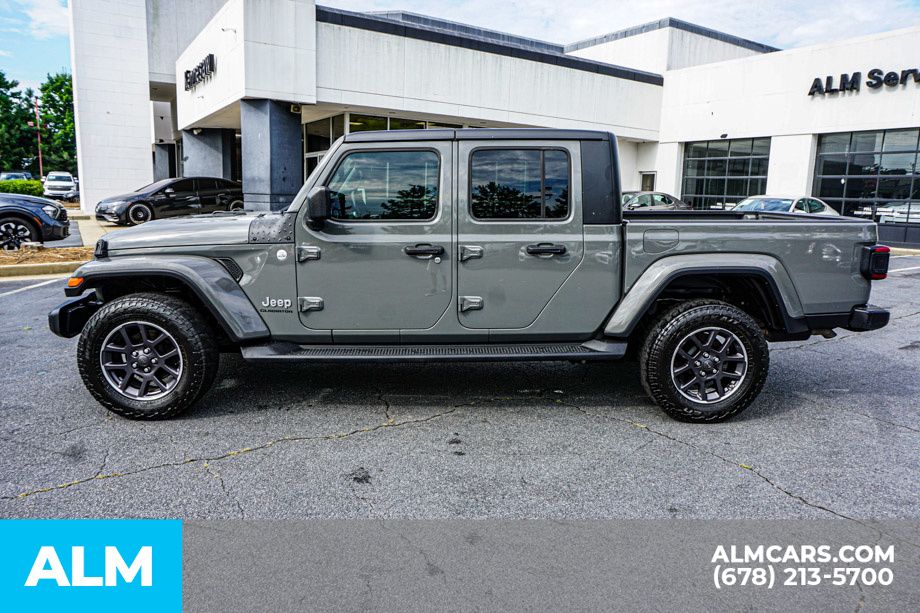 Used 2021 Gray Jeep Overland image 6