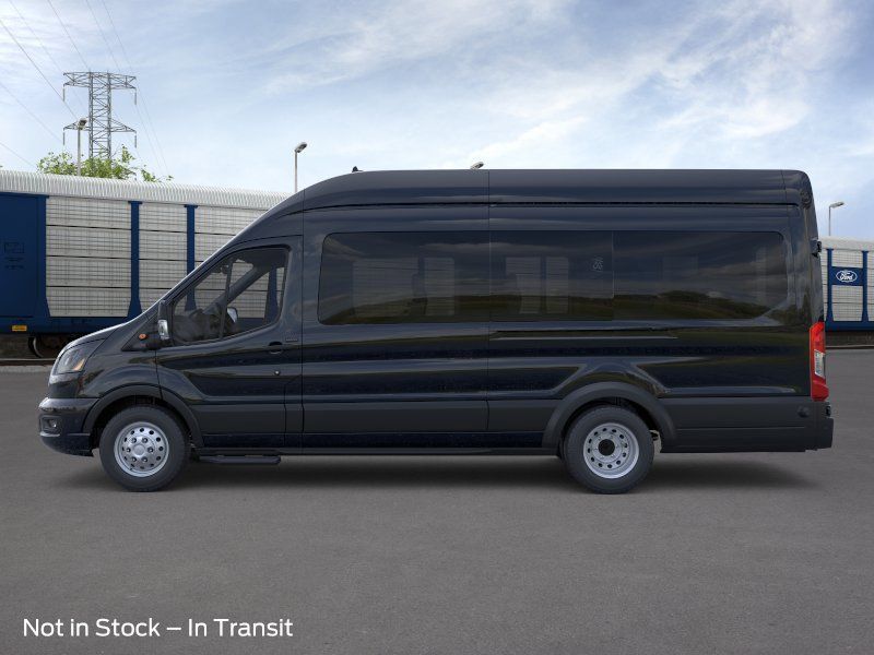 New 2026 Agate Black Metallic Ford Passenger Van XLT image 3