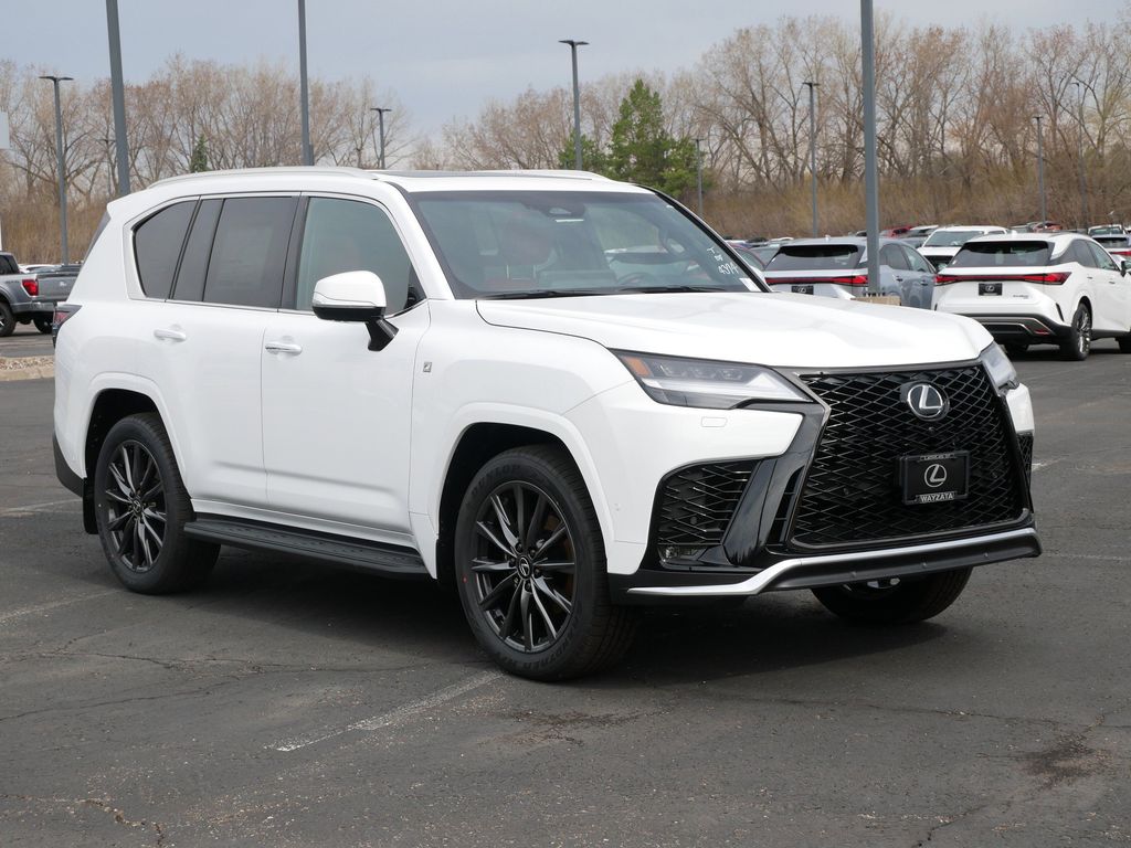 Ultra White 2026 Lexus LX Hybrid 700h F SPORT Handling AWD SUV / Crossover All-Wheel Drive Automatic