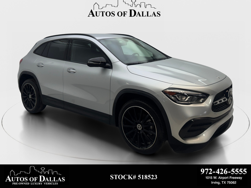 Silver 2023 Mercedes-Benz GLA 250 FWD SUV / Crossover Front-Wheel Drive 8-Speed Dual Clutch