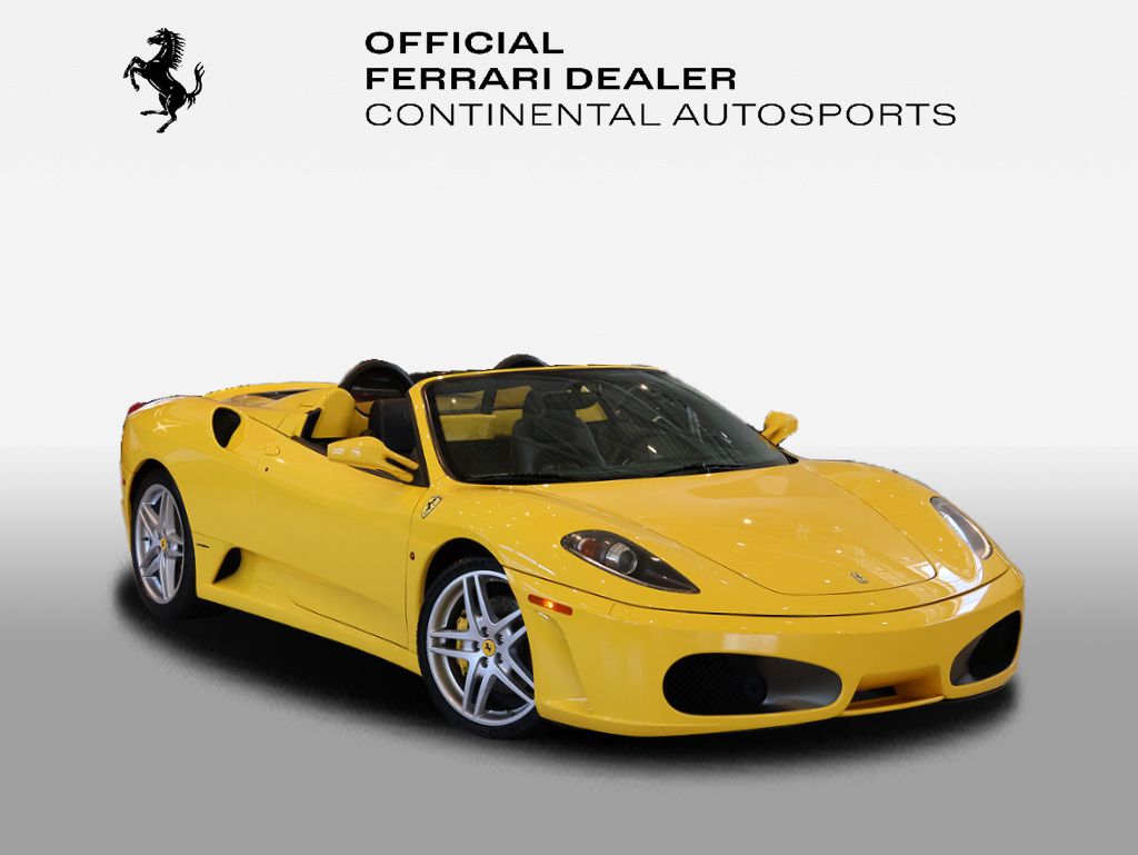 Giallo Modena 2006 Ferrari F430 Spider Spider Convertible 6-Speed Automatic