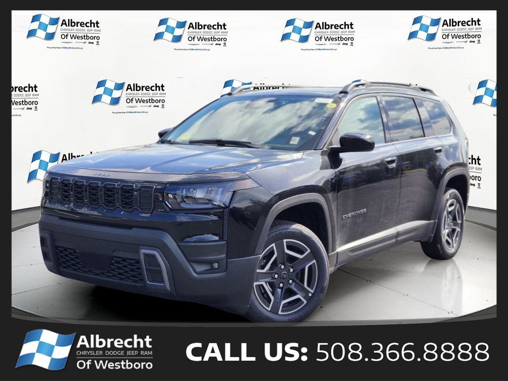 Diamond Black Crystal Pearlcoat 2026 Jeep Cherokee SUV / Crossover Four-Wheel Drive Continuously Variable Transmission