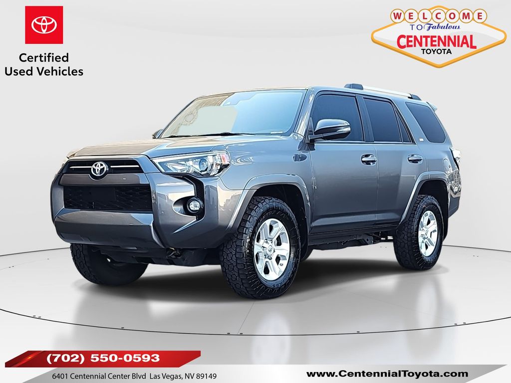 Magnetic Gray Metallic 2021 Toyota 4Runner SUV / Crossover Four-Wheel Drive 5-Speed Automatic Overdrive