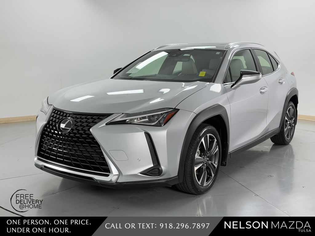 Silver 2019 Lexus UX 200 Luxury FWD SUV / Crossover Front-Wheel Drive Continuously Variable Transmission