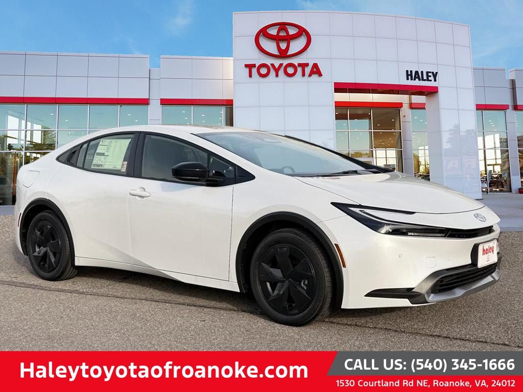 Pearl 2026 Toyota Prius Plug-In Hybrid Hatchback Front-Wheel Drive Continuously Variable Transmission