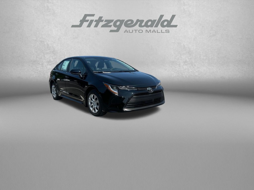Midnight Black Metallic 2026 Toyota Corolla Sedan Front-Wheel Drive Continuously Variable Transmission