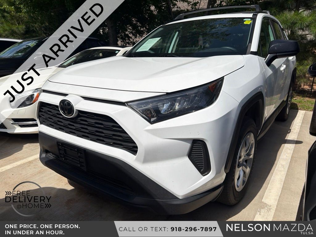 Super White 2021 Toyota RAV4 SUV / Crossover All-Wheel Drive 8-Speed Automatic