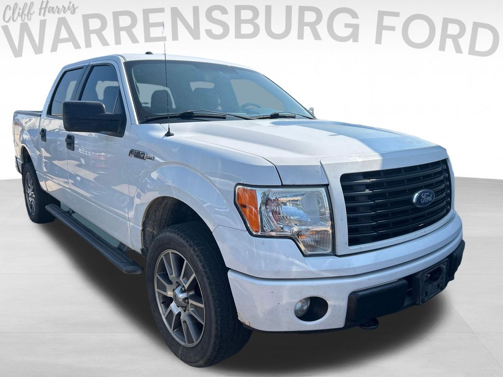 Oxford White 2014 Ford F-150 Pickup Truck Four-Wheel Drive 6-Speed Automatic