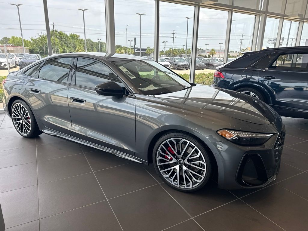 Gray 2025 Audi S5 Sedan All-Wheel Drive 7-Speed Automatic