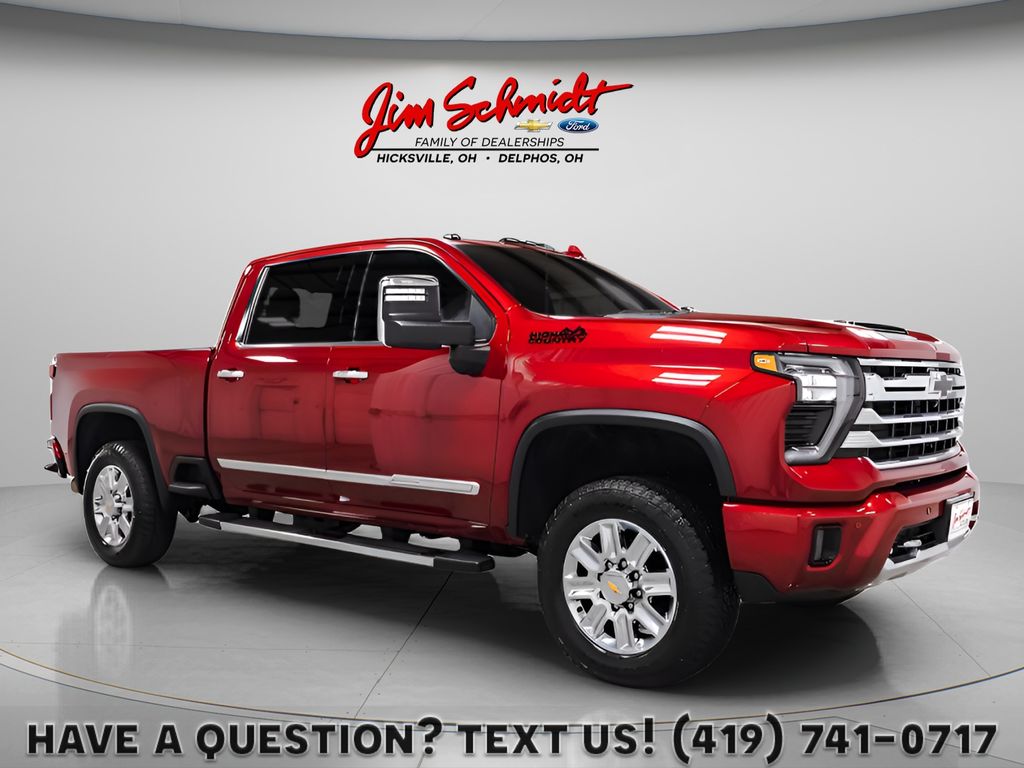Radiant Red Tintcoat 2024 Chevrolet Silverado 2500HD Pickup Truck Four-Wheel Drive Automatic