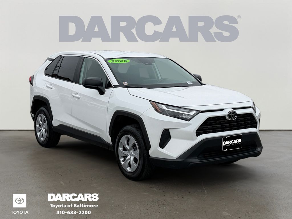 Ice 2025 Toyota RAV4 LE AWD SUV / Crossover All-Wheel Drive 8-Speed Automatic