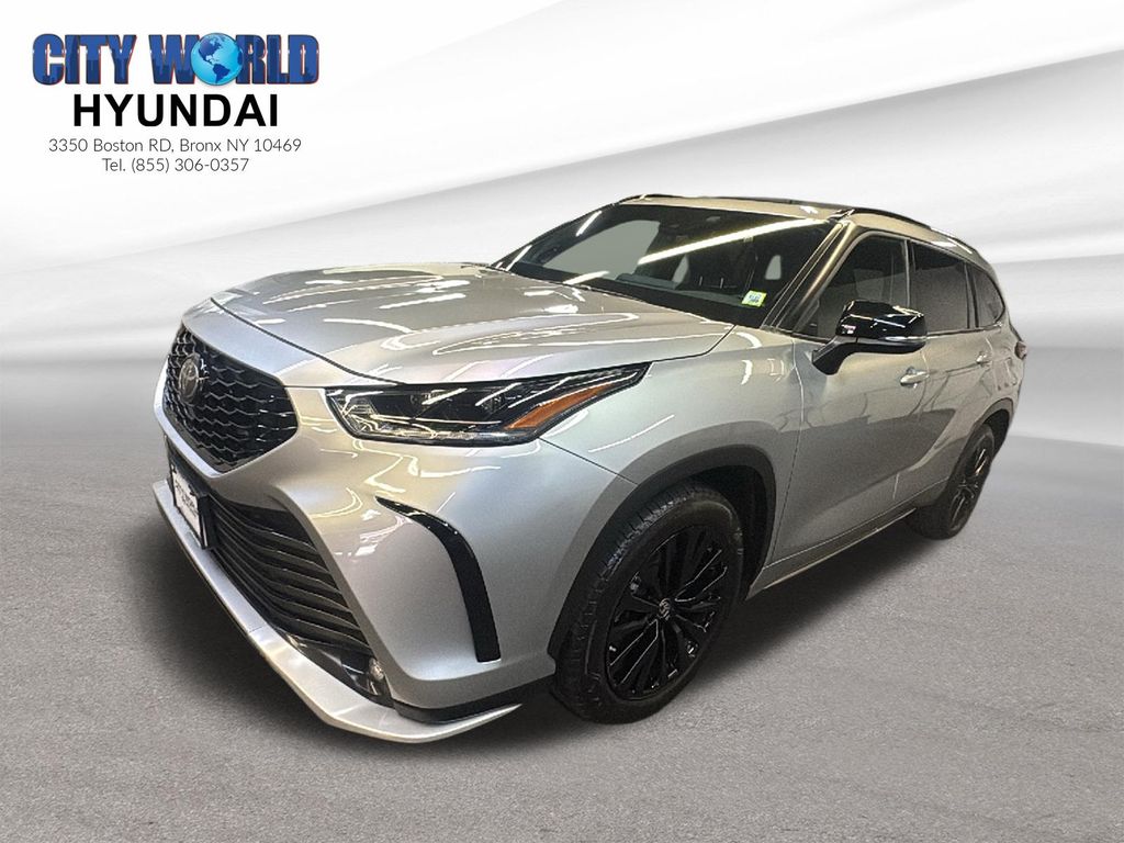 Celestial Silver Metallic 2024 Toyota Highlander XSE AWD SUV / Crossover All-Wheel Drive 8-Speed Automatic