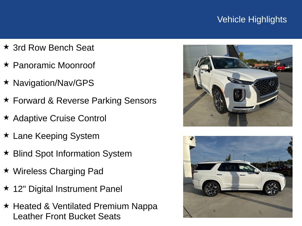 2021 Hyundai Palisade Calligraphy