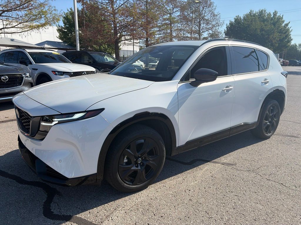 White Metallic 2026 Mazda CX-5 SUV / Crossover All-Wheel Drive 6-Speed Automatic