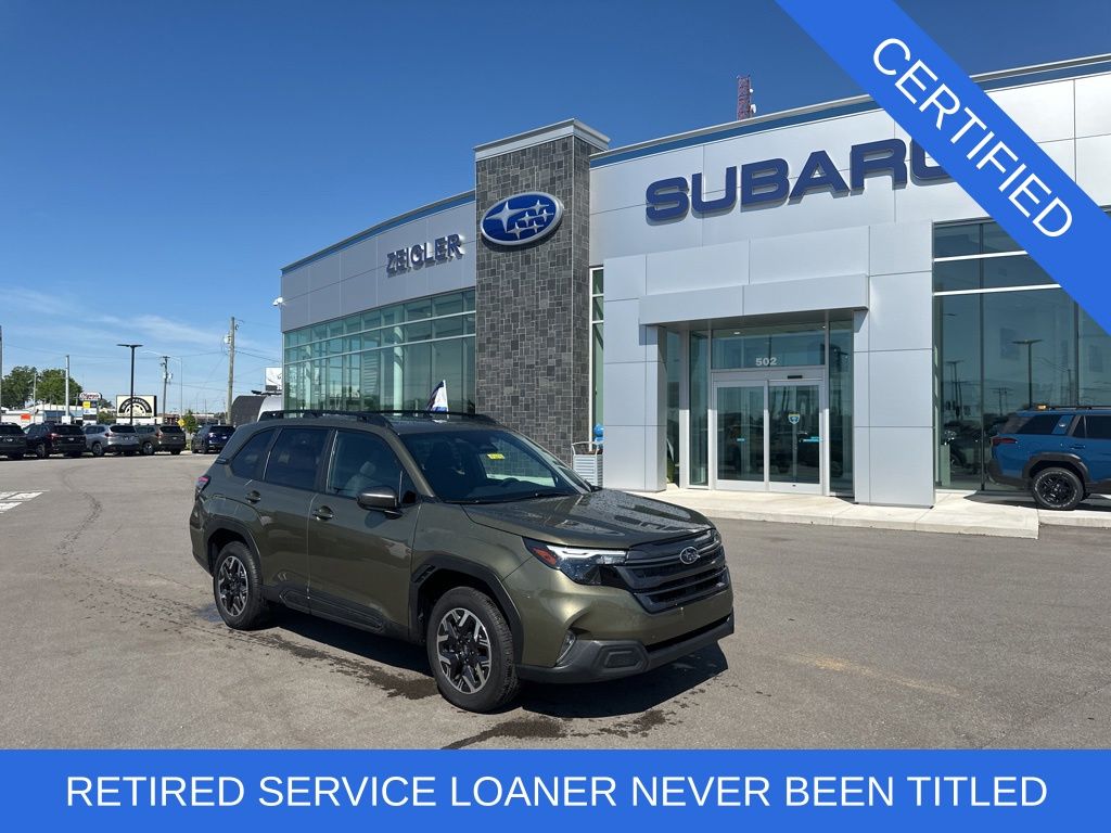 Autumn Green Metallic 2026 Subaru Forester SUV / Crossover All-Wheel Drive Continuously Variable Transmission