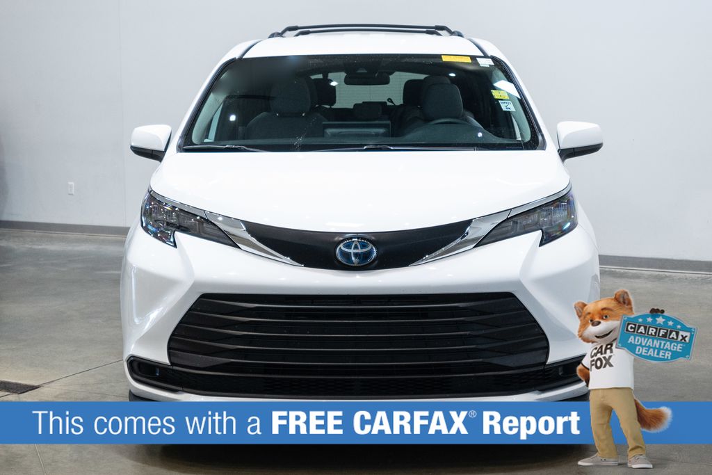 Ice 2025 Toyota Sienna LE 8-Passenger AWD Minivan All-Wheel Drive Continuously Variable Transmission
