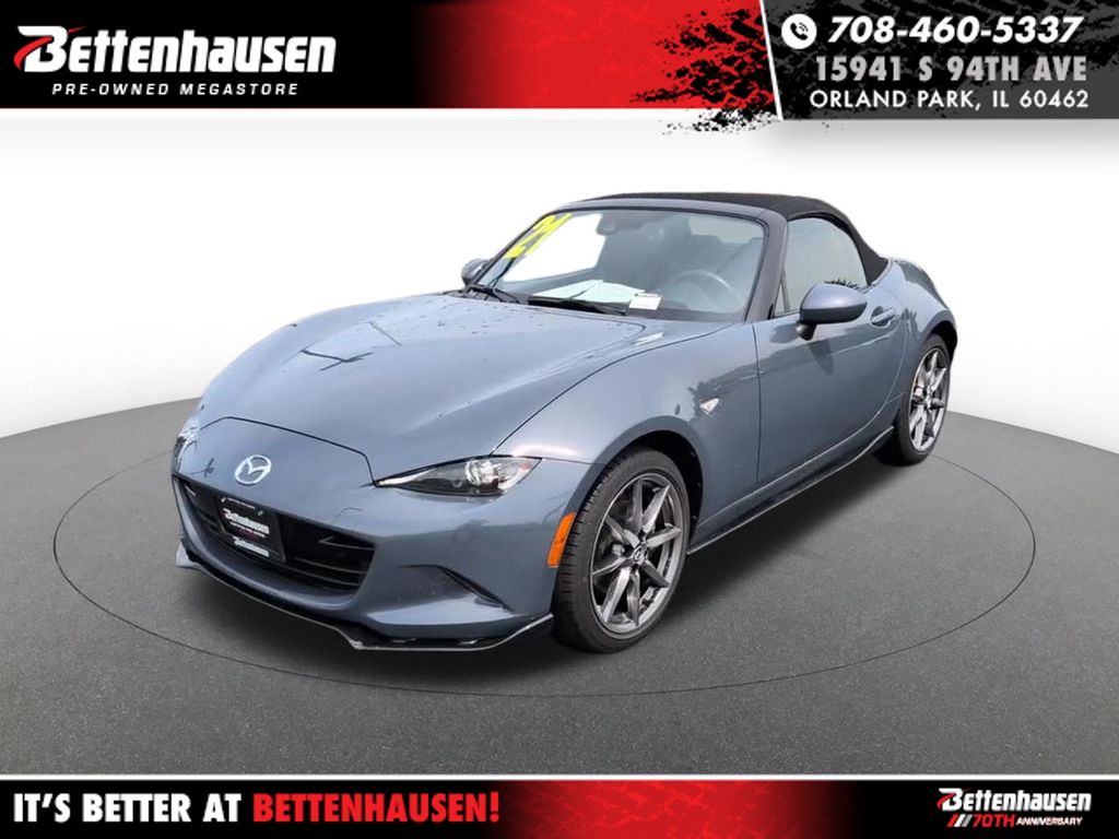 Polymetal Gray 2021 Mazda MX-5 Miata Convertible Rear-Wheel Drive 6-Speed Automatic
