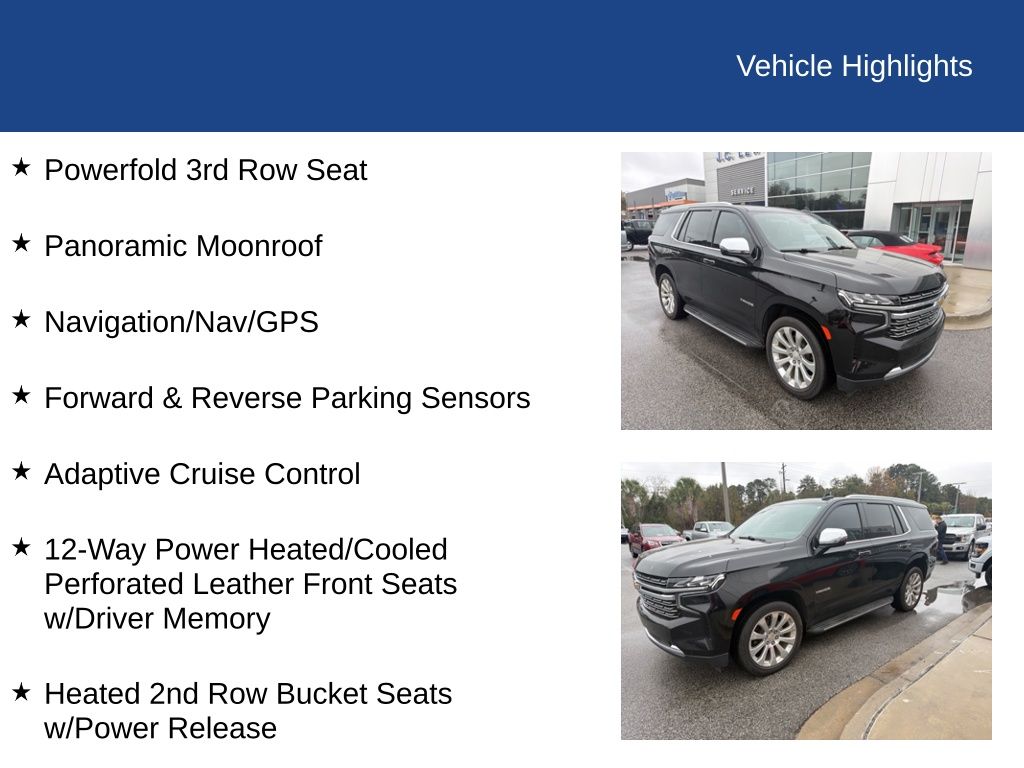 2021 Chevrolet Tahoe 2WD Premier