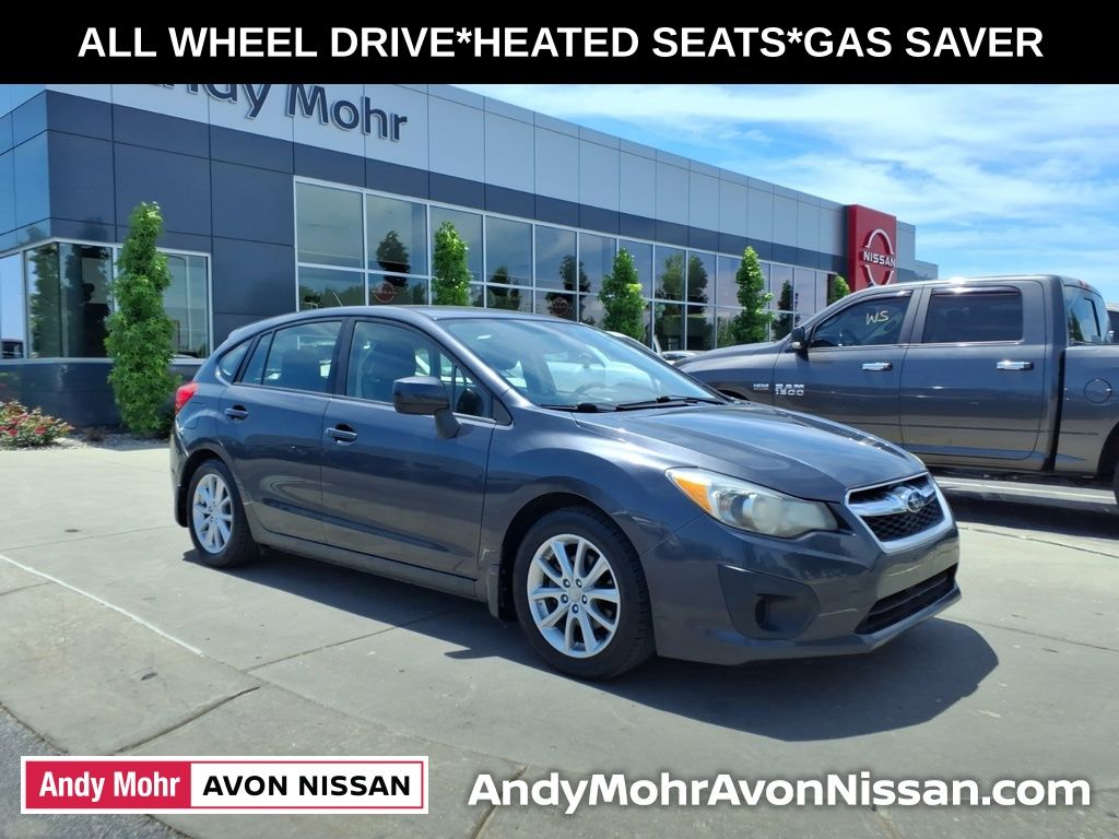 Dark Gray Metallic 2013 Subaru Impreza 2.0i Premium Hatchback Hatchback All-Wheel Drive Continuously Variable Transmission