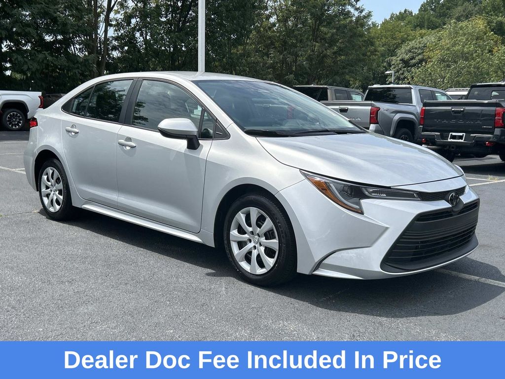 Classic Silver Metallic 2023 Toyota Corolla Sedan Front-Wheel Drive Continuously Variable Transmission