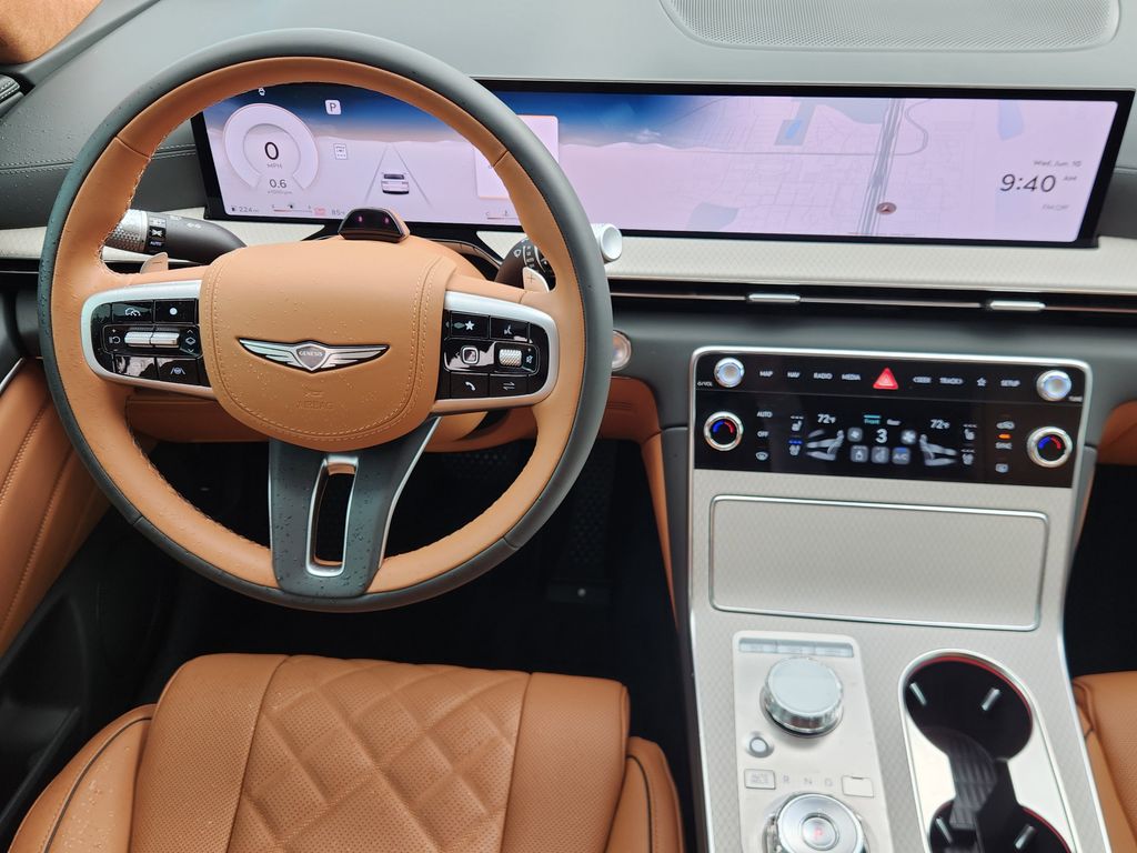 2025 Genesis GV80 3.5T Prestige White at Genesis of Spring