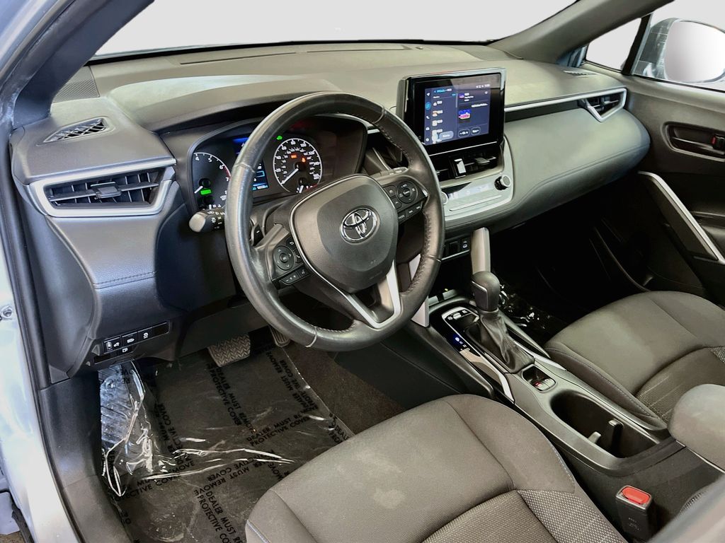 Used 2024 Silver Toyota Hybrid SE image 9