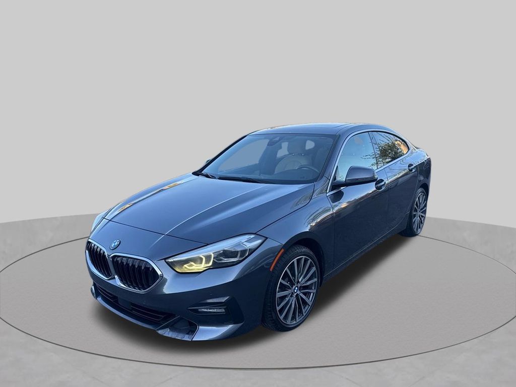 Gray (Mineral Grey Metallic) 2021 BMW 2 Series Sedan All-Wheel Drive 8-Speed Automatic