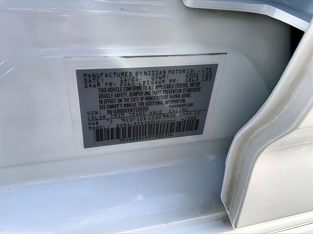 Used 2022 Nissan Sentra SR 4D Sedan